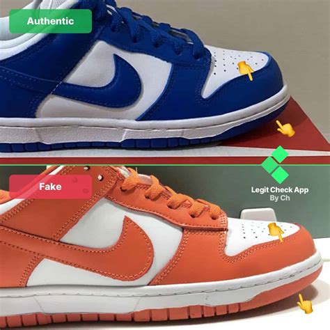 how do you know if nike dunks are fake|authentic nike sb dunks.